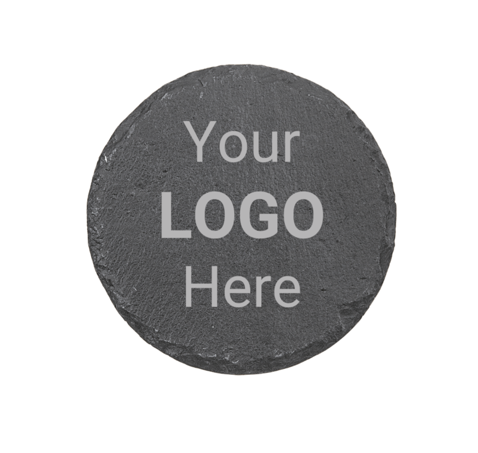 Slate Coaster Round - Set of 4