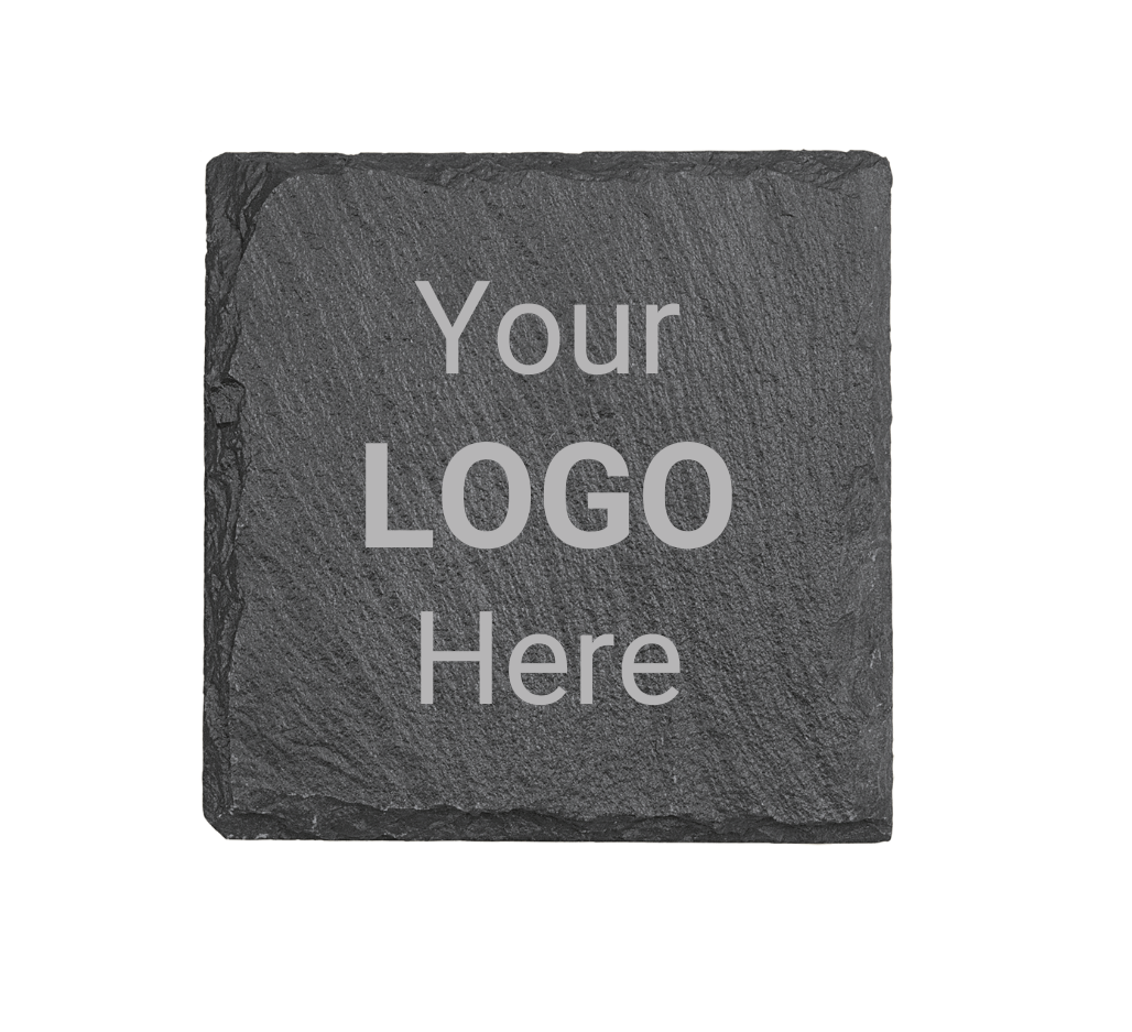 Square Slate Coaster - Set of 4