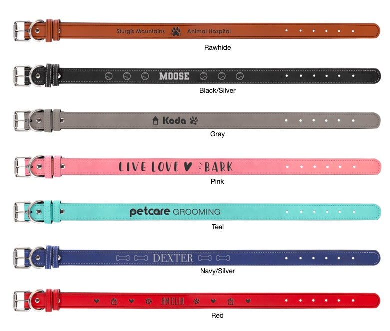Leatherette Dog Collar