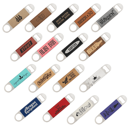 Leatherette Bottle Opener