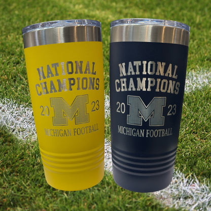 U of M National Champions 20 oz Tumbler
