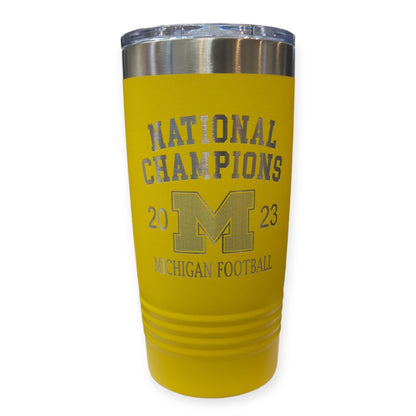 U of M National Champions 20 oz Tumbler